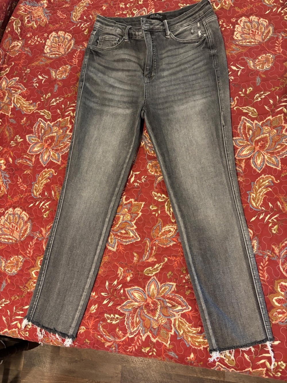 Judy Blue Gray Washed Skinny Jeans